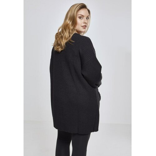 Urban Classics ladies wrapped sweater black Slike