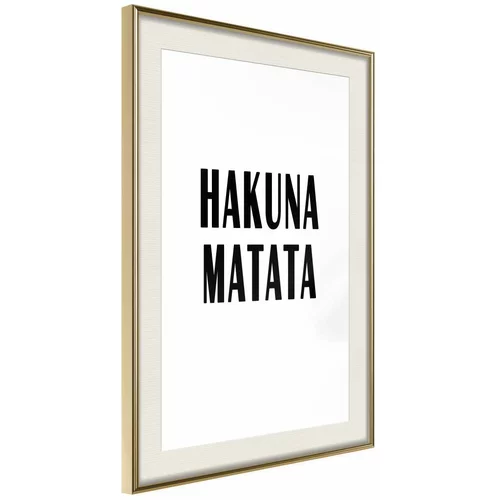 Poster - Hakuna Matata 40x60