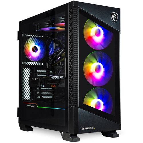 GREED MK5 AMD - Gaming Pc / računalnik - AMD Ryzen 5 9600X + Nvidia Geforce RTX 5070 12GB - 5,4 GHZ - 32GB DDR5 RAM - 1TB SSD - WLAN - Win11 Pro, (22006757) Cene