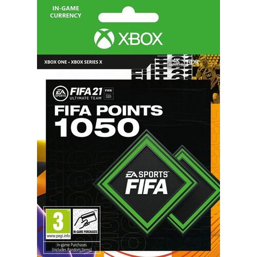 Xbox One / Xbox 360 / Xbox Live FIFA 21 - 1050 FUT Points (Xbox One) Xbox Live Key EUROPE Cene