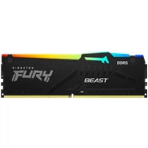 Kingston FURY Beast RGB/DDR5/komplet/32 GB: 2 x 16 GB/DIMM 288-pin/5600 MHz / PC5-44800/unbuffered K