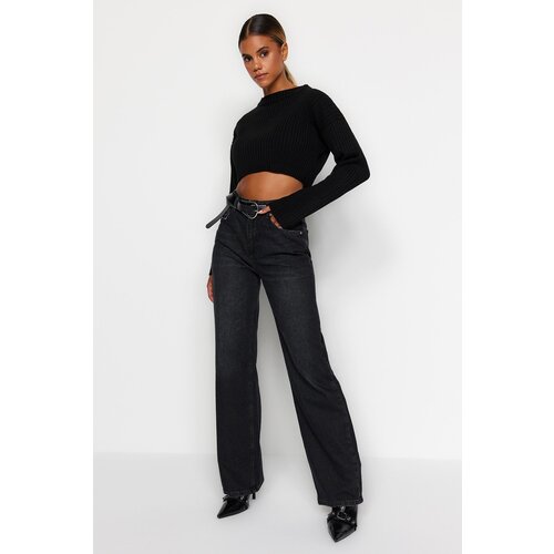 Trendyol Jeans - Black - Wide leg Cijene
