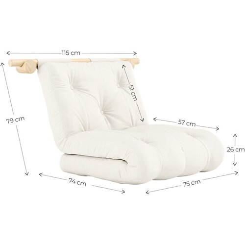 Karup Design Bež fotelja Hooked &amp;ndash; Slike