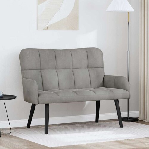  Kauč za dvoje Svijetlo siva 115 x 61 x 87 cm Bar&scaron;un Cijene