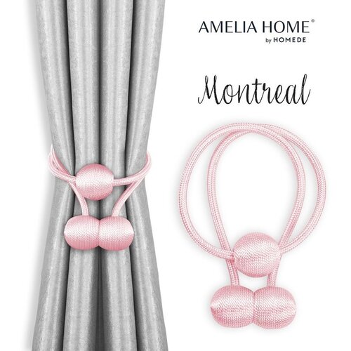  Curtains - accessories MONTREAL color powder pink ameliahome Cijene