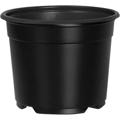  Okrugla saksija za cveće 50 pcs Crna &amp;Oslash; 10 x 8 cm Plastika Slike