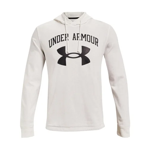 Under Armour UA Rival Terry Big Logo Hoodie, Onyx White/Black, (20491075)