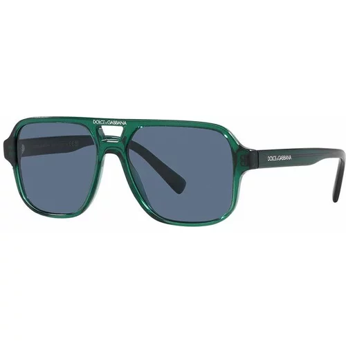 Dolce & Gabbana Otroška sončna očala zelena barva, 0DX4003