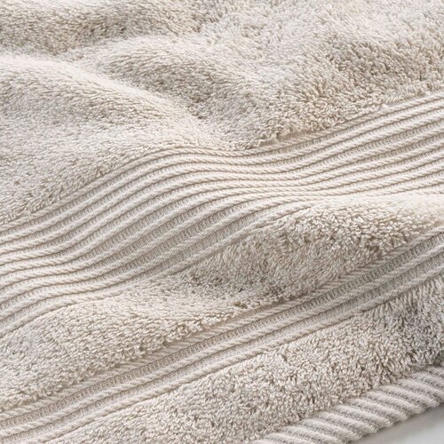 Douceur d int&amp;eacute;rieur Bež pamučan ručnik od frotira 70x130 cm Tendresse &amp;ndash; Slike