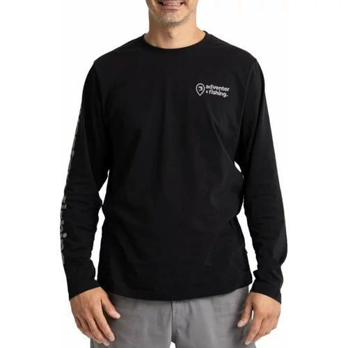 Adventer & fishing Majica Long Sleeve Shirt Black S