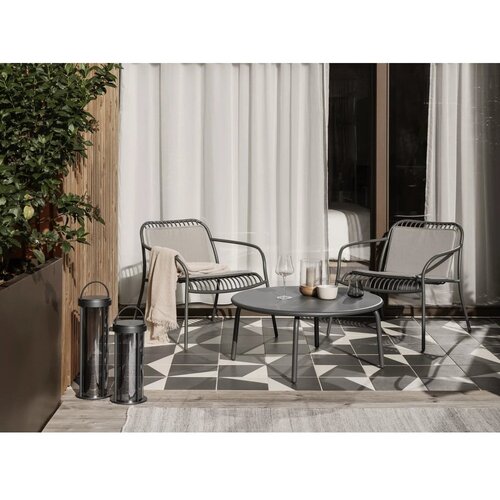 Blomus Siva vrtna sedežna blazina 45,5x75 cm Yua &amp;ndash; Slike