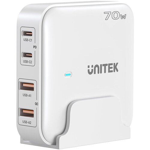 Unitek GaN network charger - P1228AWH01-EU | 70W 2x USB-C 2x USB-A Cijene