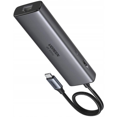Ugreen REVODOK 6-IN-1 4K@60HZ HDMI ETH DOCK Povezovanje Siva Cene