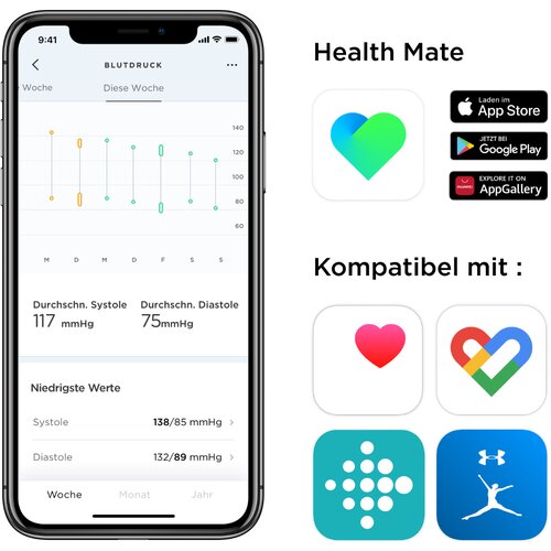 Withings BPM Core tlakomjer siv, 3-u-1 s uredaj EKG-om i digitalnim stetoskopom, WMP04-Siva-Sve-Inte Cene