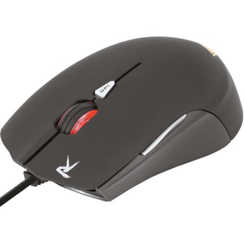 Generic Gamdias, Optična gaming mi&scaron;ka za PC s 6 gumbi, 2500 DPI, vgrajen pomnilnik, USB, Črna, (5000308868) Cene
