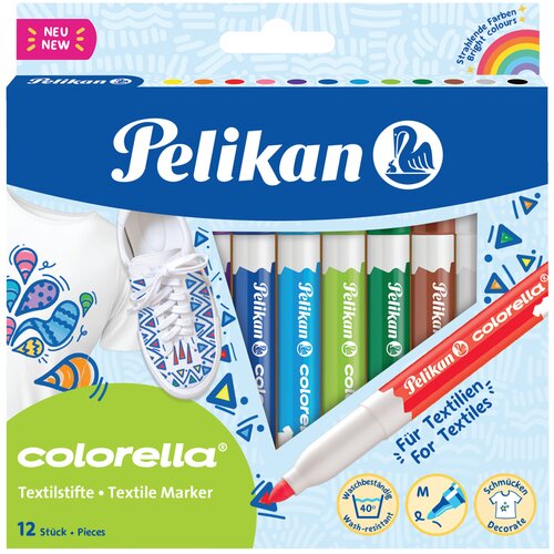 Pelikan flomaster za tekstil colorella, kartonska škatla 12, (21655569) Cene