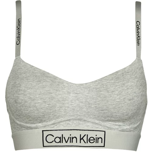 Calvin Klein Jeans Topi LINED BRALETTE Bela