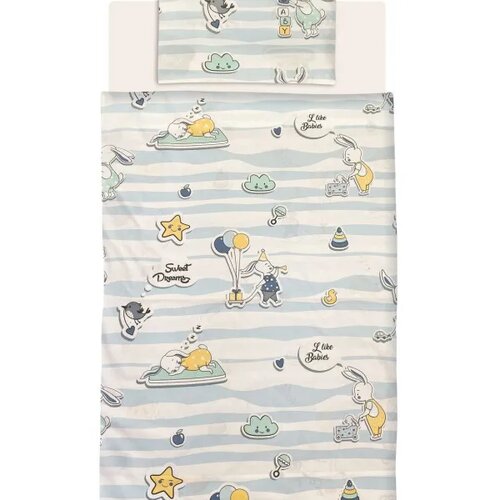 LILLO & PIPPO posteljina Zeke 3/1, 80x120cm A057717-PLAVA Cijene