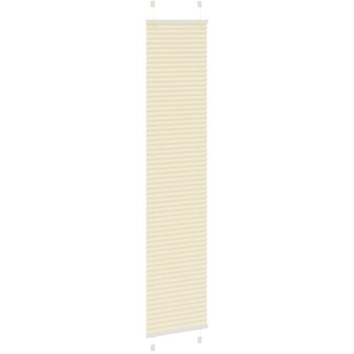  Plisirana zavjesa krem boje 45x200 cm &amp;Scaron;irina tkanine 44,4 cm Poliester Slike