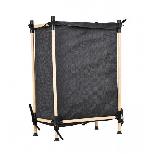 Seowood Korpa za ve&amp;scaron; platnena sa okvirom 57X28X76cm BT-5700 Slike