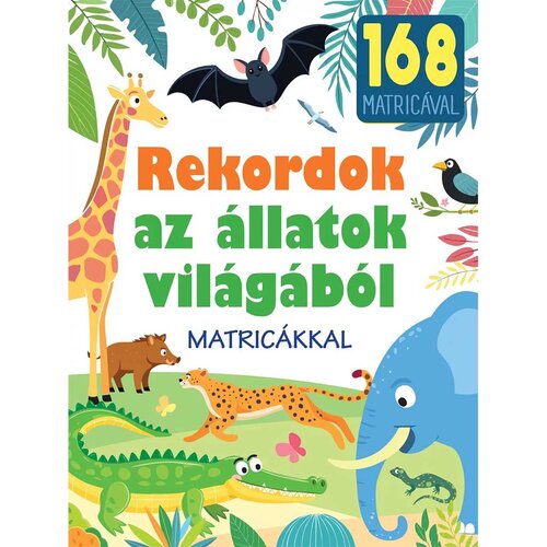  Rekordi iz sveta živali: poučna knjiga s nalepkami Slike
