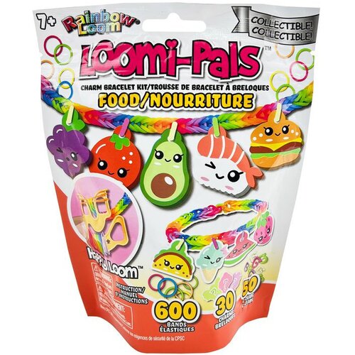 Mga Entertainment Rainbow Loom: Happy Loomi-Pals &amp;ndash; set za izradu gumenih narukvica s privjescima Slike