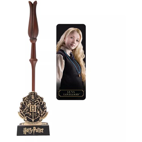 Cinereplicas Harry Potter - Luna Lovegood Wand Pen With Stand Display Cene