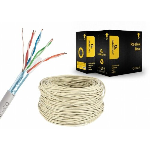 Gembird CAT5e FTP LAN cable (CCA), solid, 305m Slike