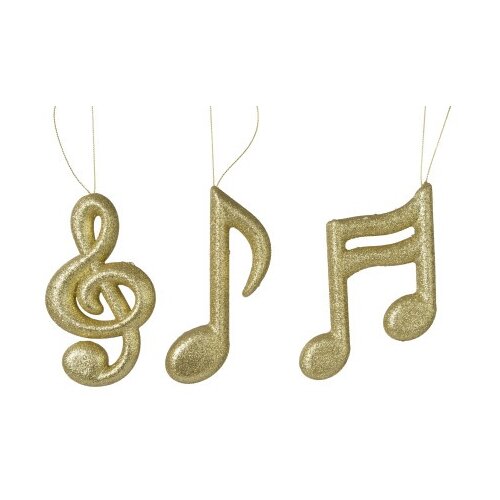  Novogodišnja dekoracija - hanging music 15cm 457521 - kmg ( 044449 ) Cene