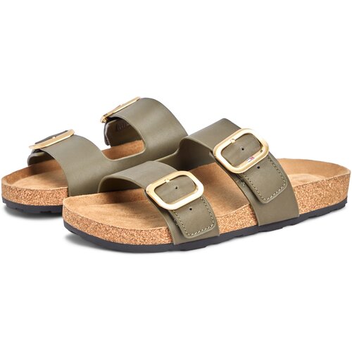 Tommy Hilfiger Nizki natikači kaki Slike