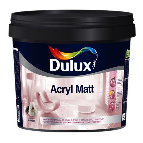 DULUX Boja za zid acryl matt white, 5 l Cijene