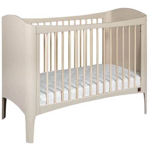 Troll nursery® otroška posteljica wave™ 60x120 sand/wax Cene