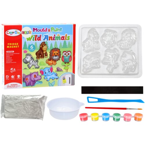 Creative DIY Kit of Plaster Animals Magnets Cijene