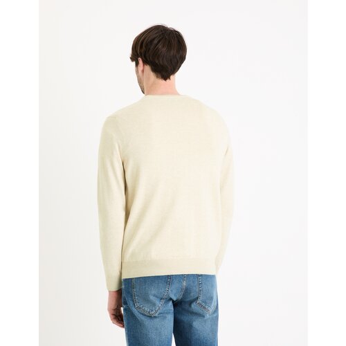 Celio Cotton Sweater Decotonv - Mens Cene