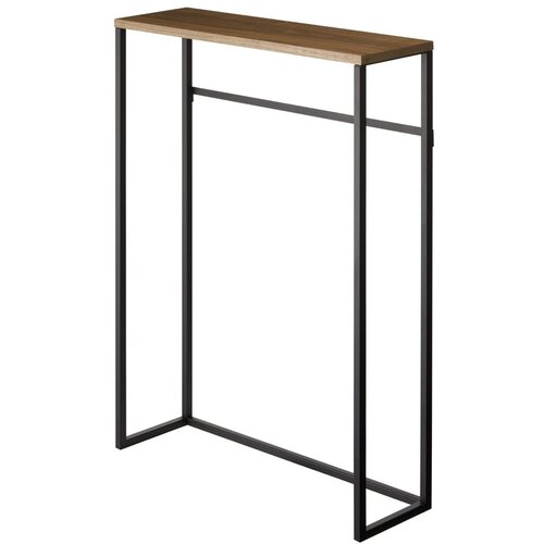 YAMAZAKI Črna stranska mizica 18.5x60 cm Tower – Cene