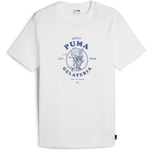 Puma Majica 'Gelateria' kraljevo modra / bela Cene