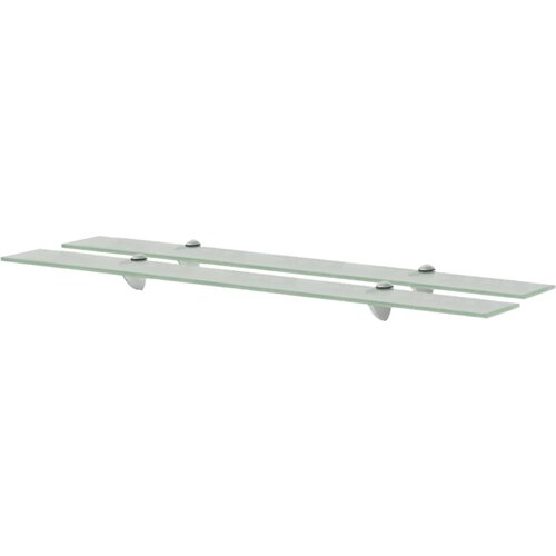 VidaXL Police 2 kosa steklo 90x10 cm 8 mm, (20622911) Slike