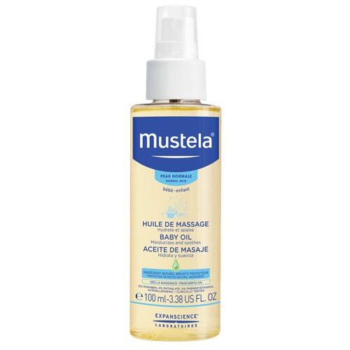 Mustela® Ulje za masažu za bebe, 100 ml Cene