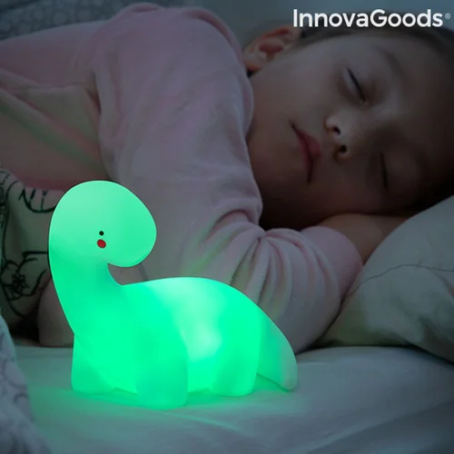 InnovaGoods Višebojna LED Svjetiljka Dinosaur Lightosaurus