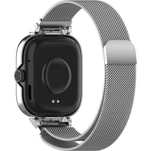 INF ohi&scaron;je s kovinskim okvirjem in integriranim pa&scaron;čkom za redmi watch 4 silver, (21236306) Cene