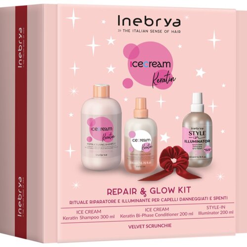 Inebrya Keratin Christmas Set poklon set s keratinom Slike