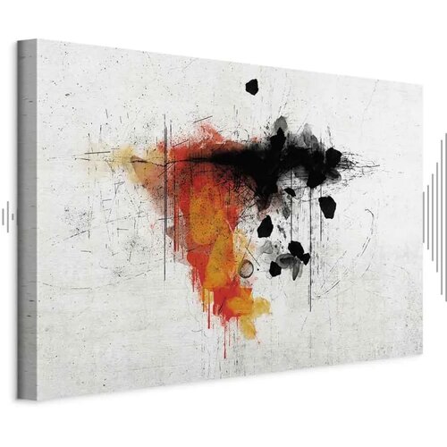  Slika - Expression of Red (1 Part) Wide 120x80 Cene