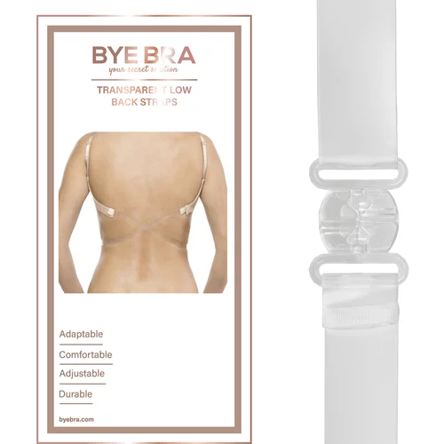 ByeBra Transparent Low Back Strap Clear