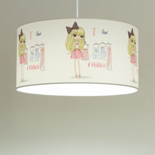  Dečiji luster GIRLS VIBES 1xE27/60W/230V prečnik 40 cm Obožavam modu Slike