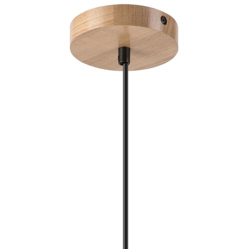  Visilica na sajli HARMONY 1xE27/15W/230V prečnik 25 cm bela/hrast Slike