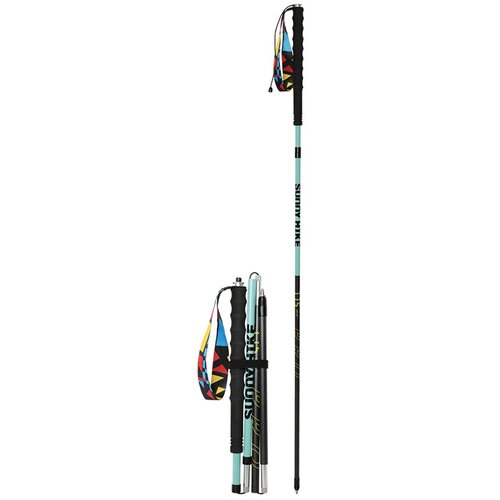 INF Komplet 2 ogljikovih pohodnih palic 115cm, 4-delne, modra/temno modra, (5000243458) Cene