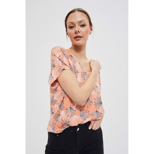 Moodo Viscose shirt with an open back Cene