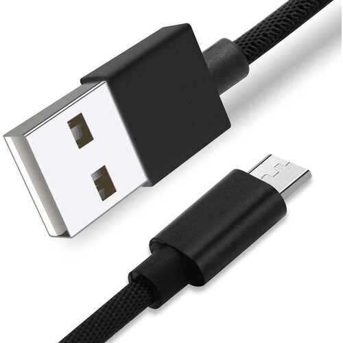 Cadorabo Micro USB kabel v črni barvi - 1 -metrski mikro USB kabel 2.4A, združljiv z napravami z mikro USB povezavo, npr. Mobilni telefoni, tablični r, (20622064) Cene