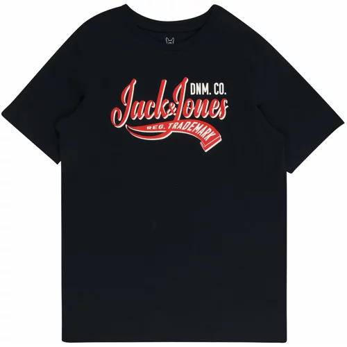 Jack & Jones Majica mornarsko plava / crvena / bijela