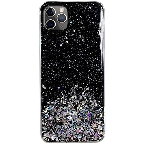 Wozinsky Star Glitter silikonska futrola za Apple iPhone 13 Pro Max - Crna Slike